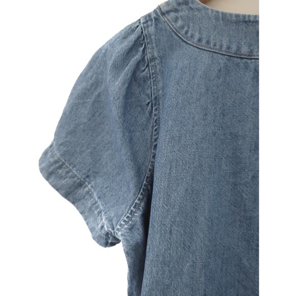 EUC Madewell Popover Swing Top - XS - Picture 7 of 7